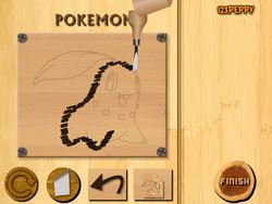 Wood Carving Pokemon